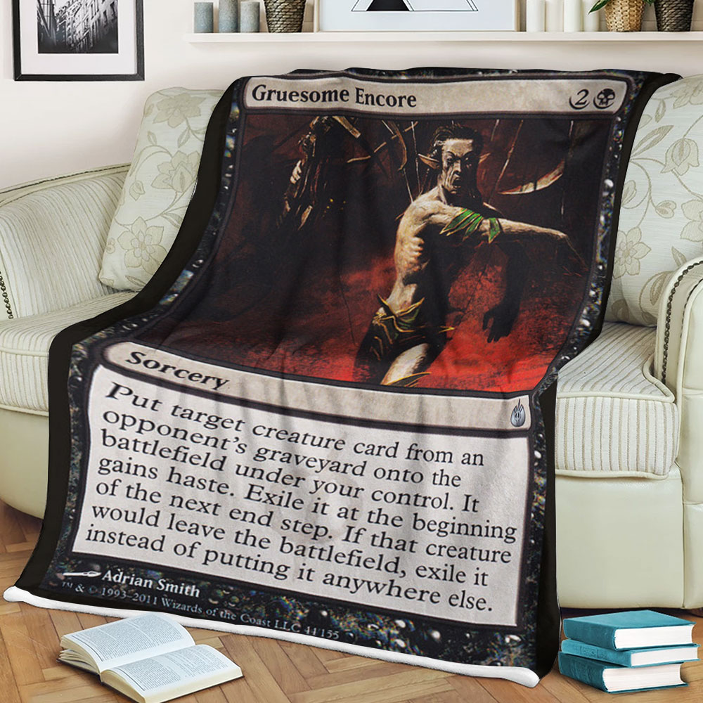 Magic The Gathering Mbs 44 Gruesome Encore Blanket Magic The Gathering Mbs 44 Gruesome Encore Blanket
