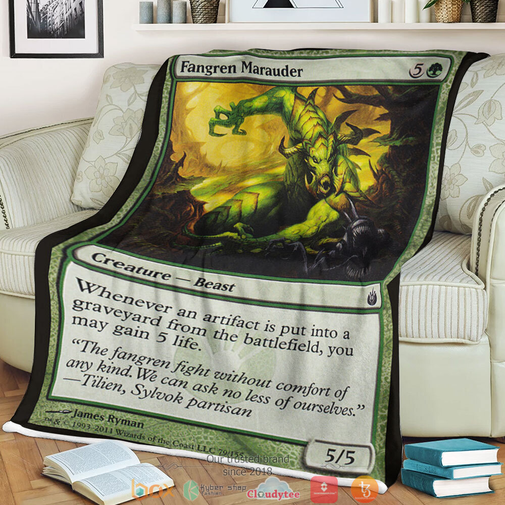 Magic The Gathering Mbs 79 Fangren Marauder Blanket Magic The Gathering Mbs 79 Fangren Marauder Blanket