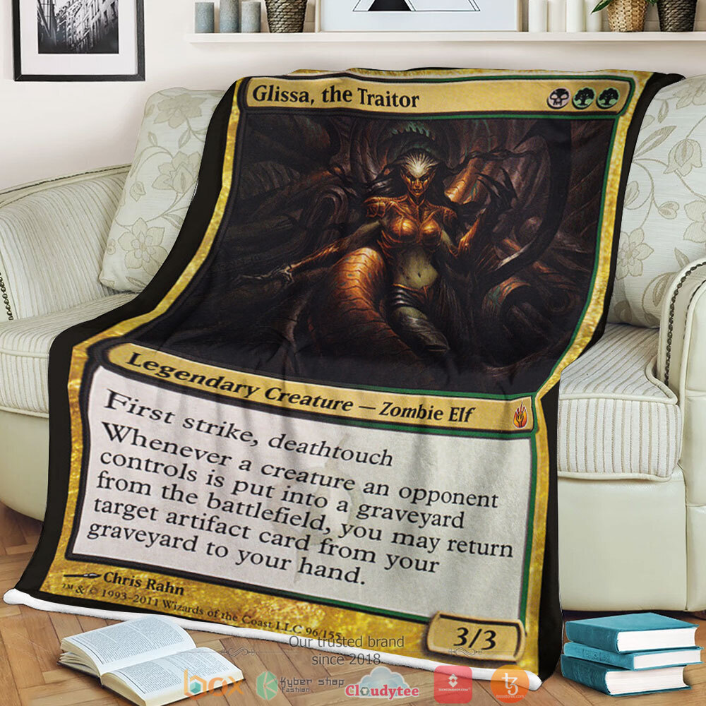Magic The Gathering Mbs 96 Glissa The Traitor Blanket Magic The Gathering Mbs 96 Glissa The Traitor Blanket