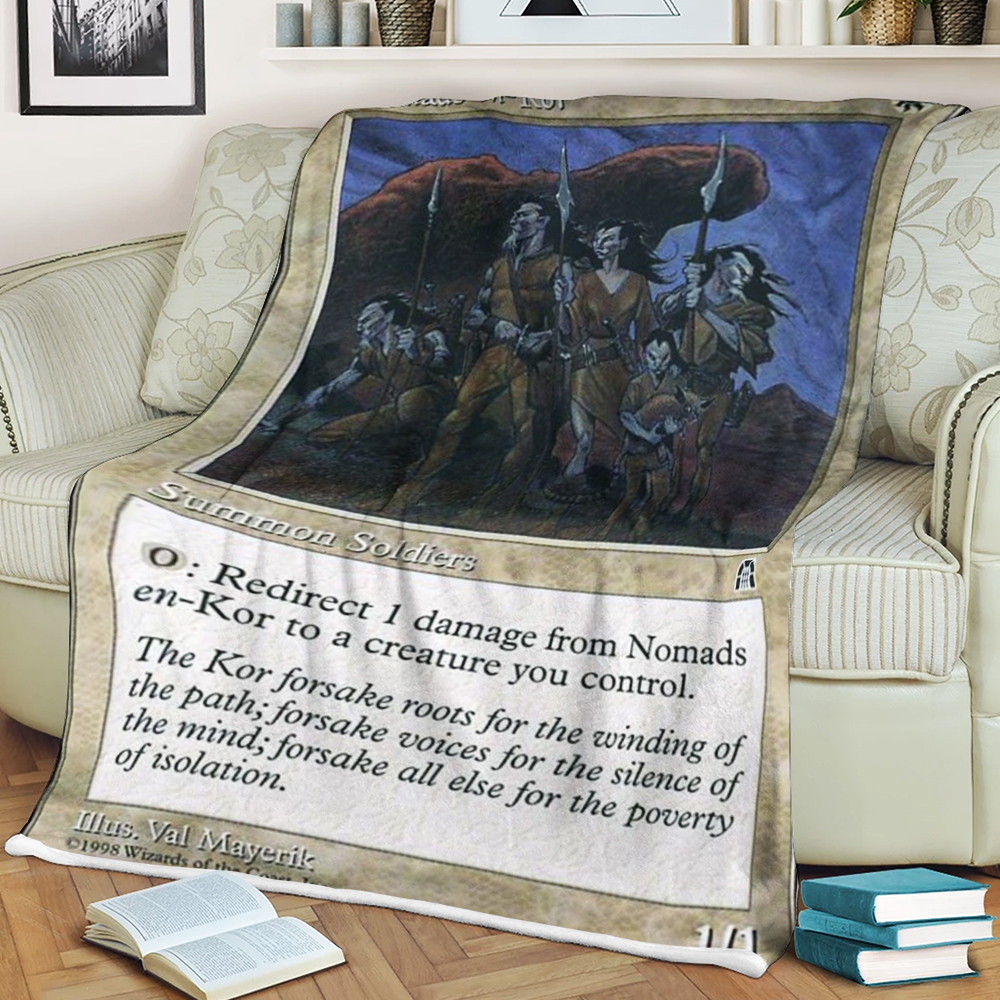 Magic The Gathering Nomads Enkor Blanket Magic The Gathering Nomads Enkor Blanket
