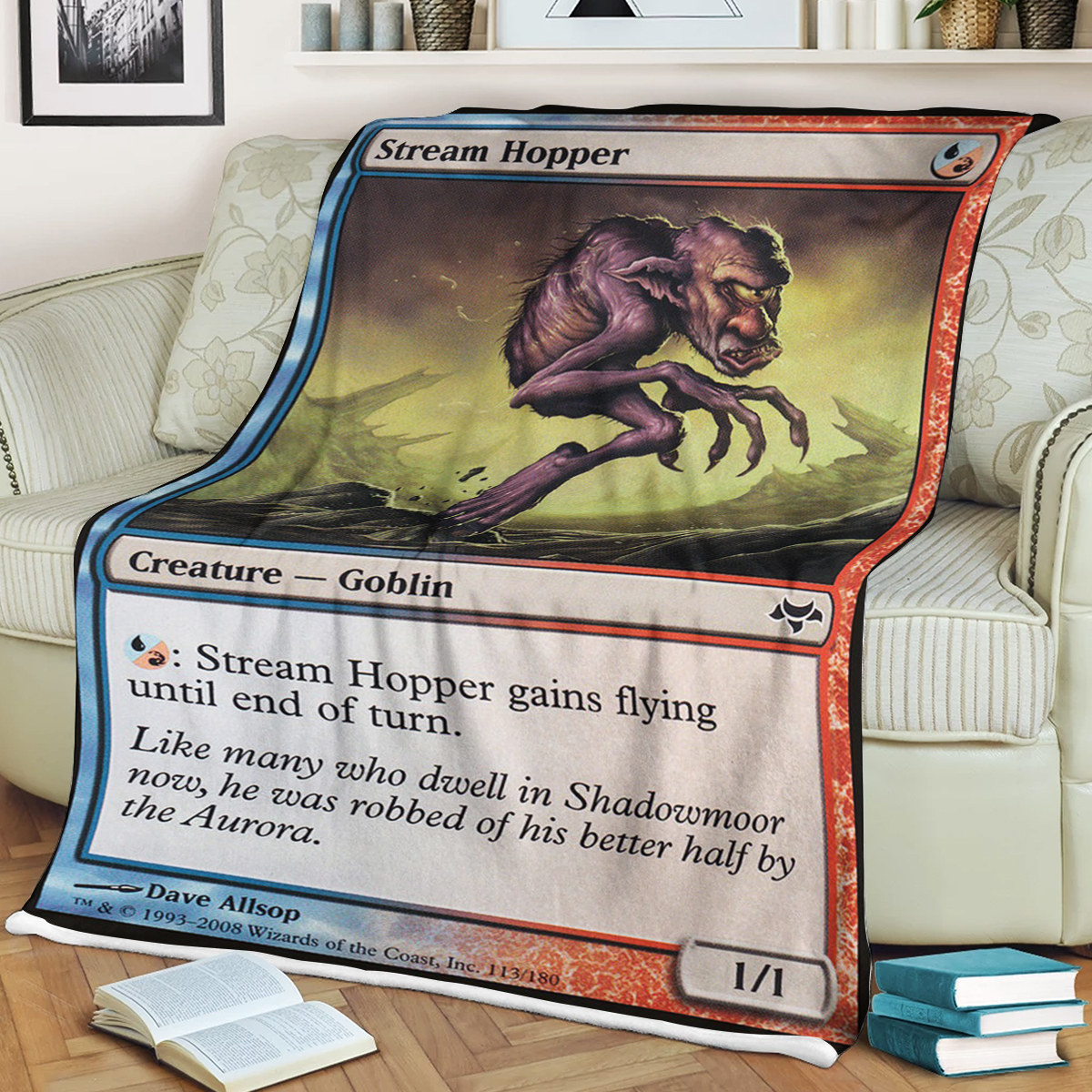 Magic The Gathering Stream Hopper Blanket Magic The Gathering Stream Hopper Blanket