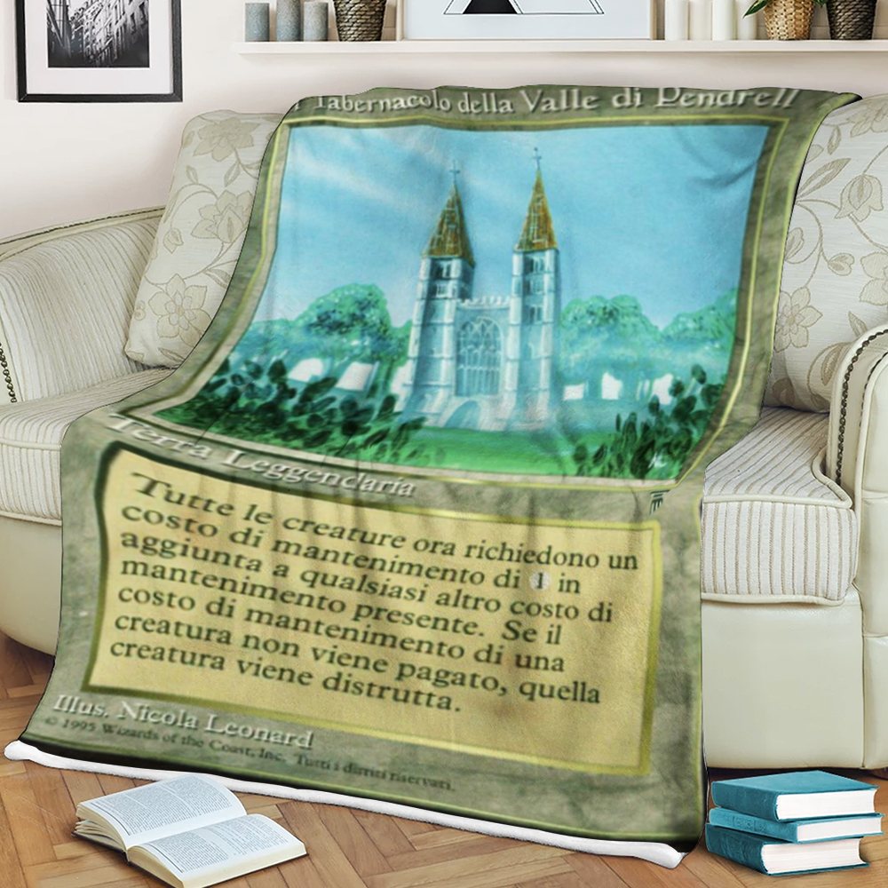 Magic The Gathering Tabernacolo Della Valle Di Pendrell Blanket Magic The Gathering Tabernacolo Della Valle Di Pendrell Blanket