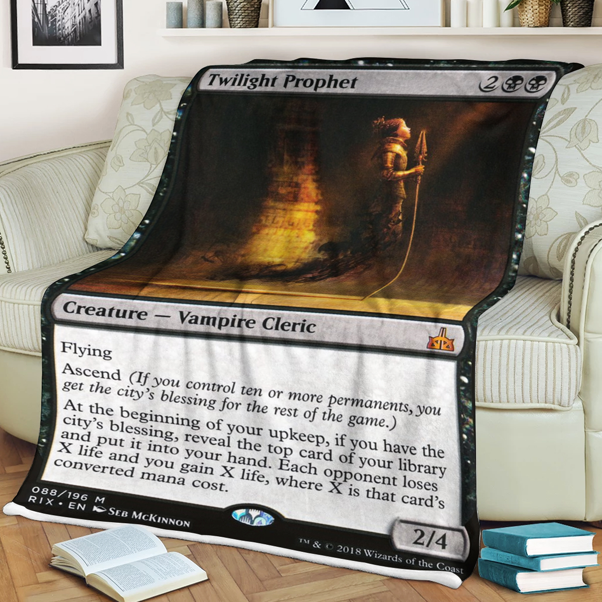 Magic The Gathering Twilight Prophet Blanket Magic The Gathering Twilight Prophet Blanket