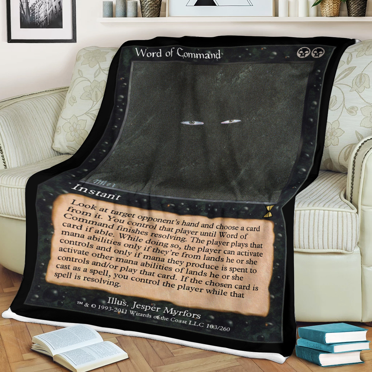 Magic The Gathering Word Of Command Blanket Magic The Gathering Word Of Command Blanket