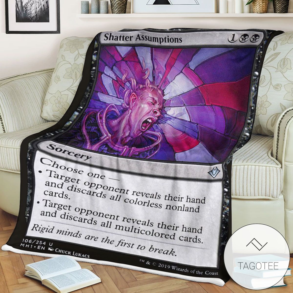 Mh1 106 Shatter Assumptions Mtg Game Magic The Gathering Blanket Mh1 106 Shatter Assumptions Mtg Game Magic The Gathering Blanket