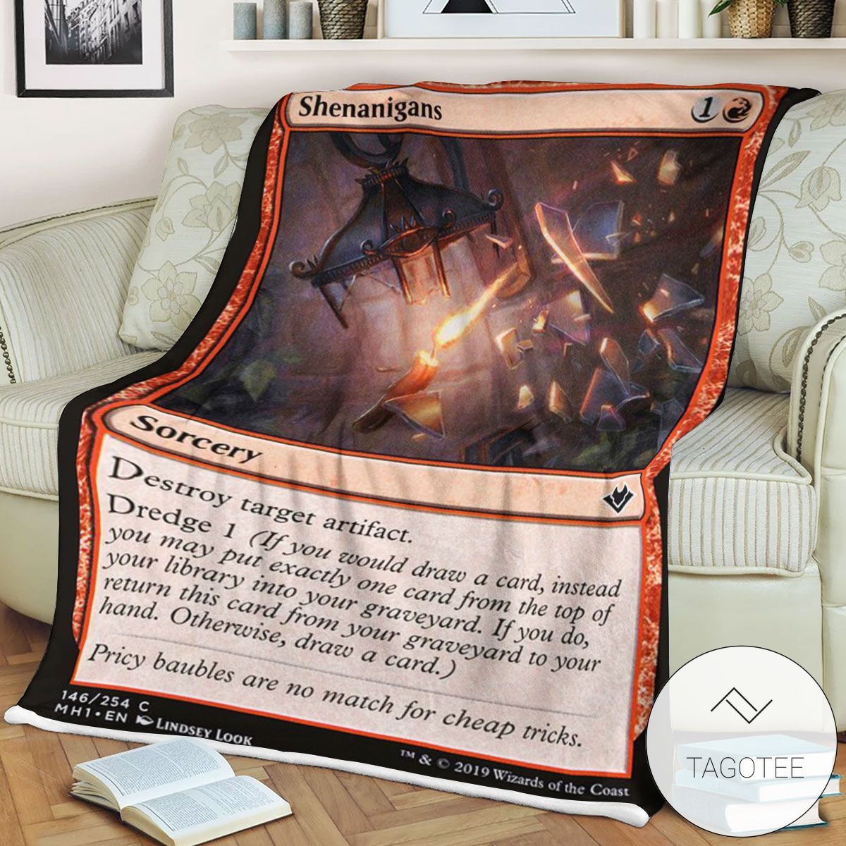 Mh1 146 Shenanigans Mtg Game Magic The Gathering Blanket Mh1 146 Shenanigans Mtg Game Magic The Gathering Blanket