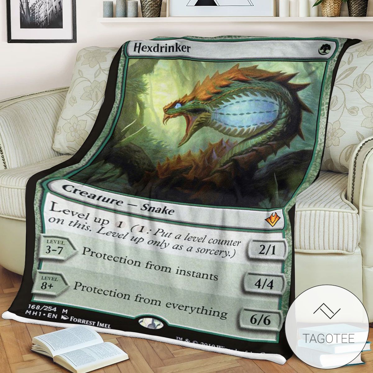 Mh1 168 Hexdrinker Mtg Game Magic The Gathering Blanket Mh1 168 Hexdrinker Mtg Game Magic The Gathering Blanket