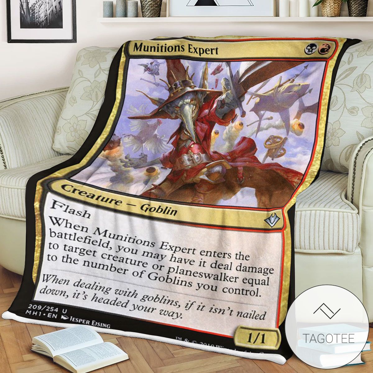 Mh1 209 Munitions Expert Mtg Game Magic The Gathering Blanket Mh1 209 Munitions Expert Mtg Game Magic The Gathering Blanket