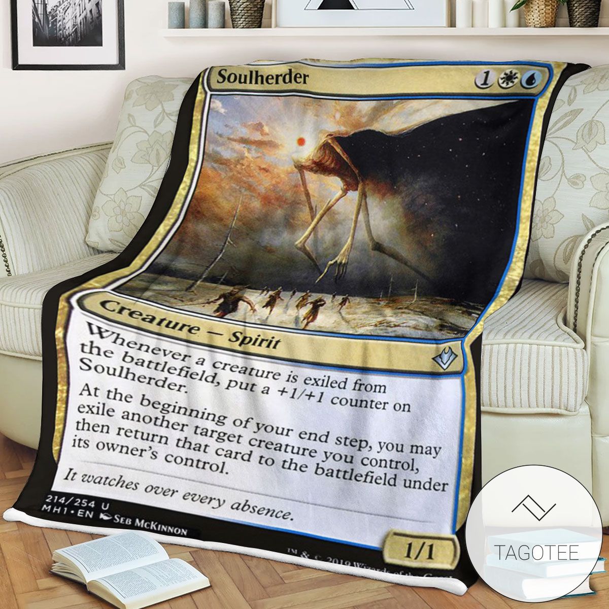 Mh1 214 Soulherder Mtg Game Magic The Gathering Blanket Mh1 214 Soulherder Mtg Game Magic The Gathering Blanket