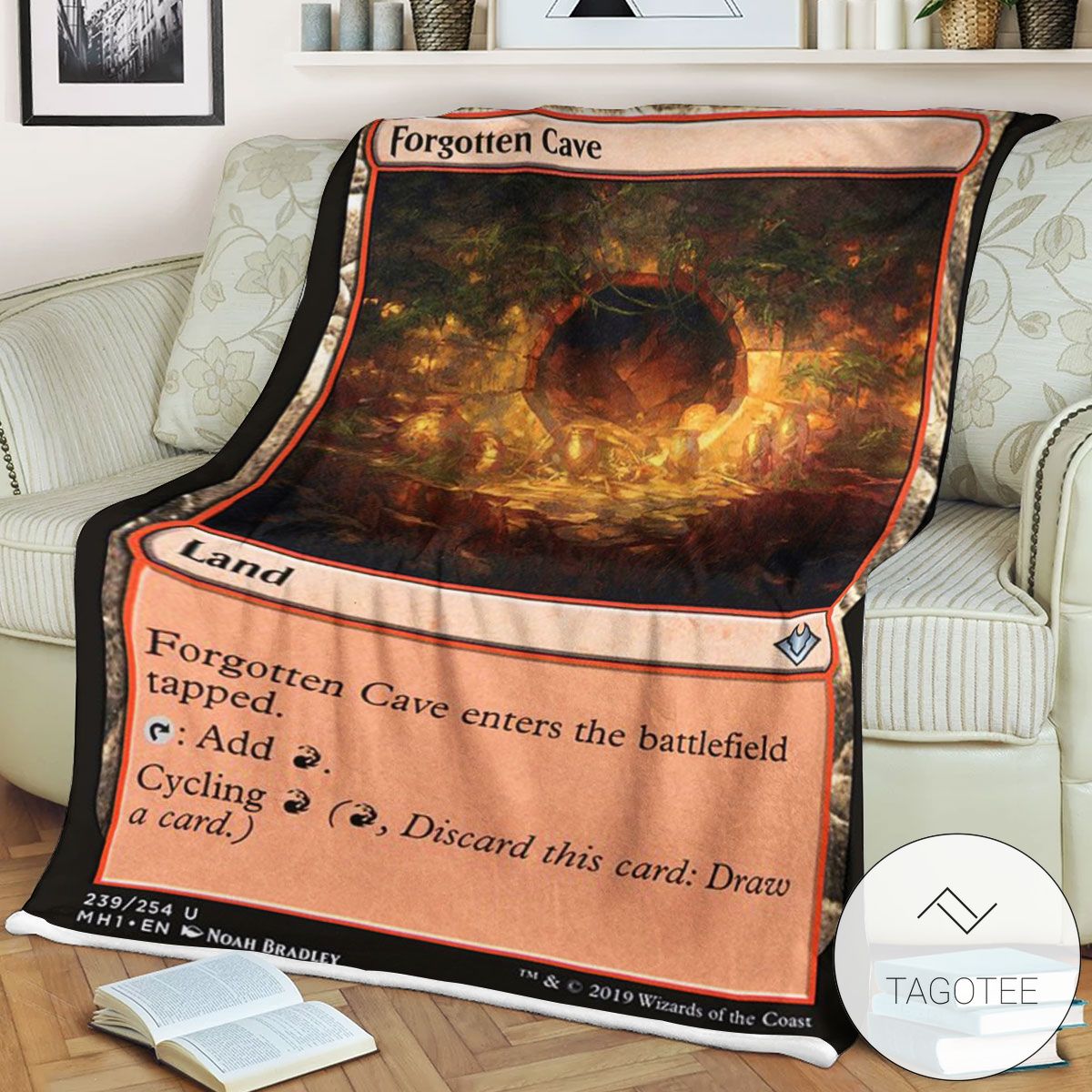 Mh1 239 Forgotten Cave Mtg Game Magic The Gathering Blanket Mh1 239 Forgotten Cave Mtg Game Magic The Gathering Blanket