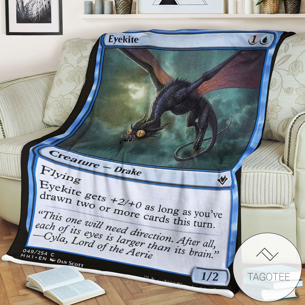 Mh1 49 Eyekite Mtg Game Magic The Gathering Blanket Mh1 49 Eyekite Mtg Game Magic The Gathering Blanket