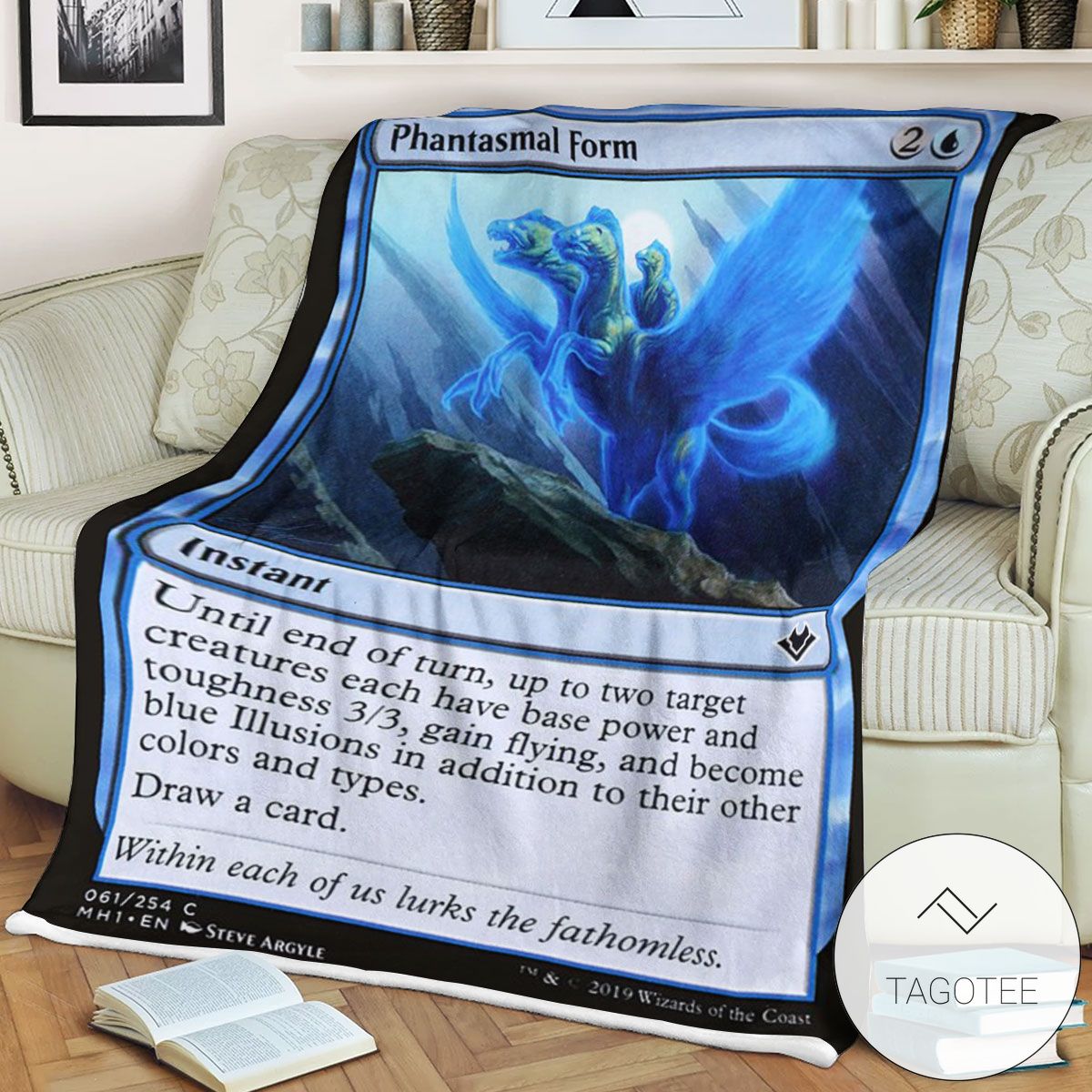 Mh1 61 Phantasmal Form Mtg Game Magic The Gathering Blanket Mh1 61 Phantasmal Form Mtg Game Magic The Gathering Blanket