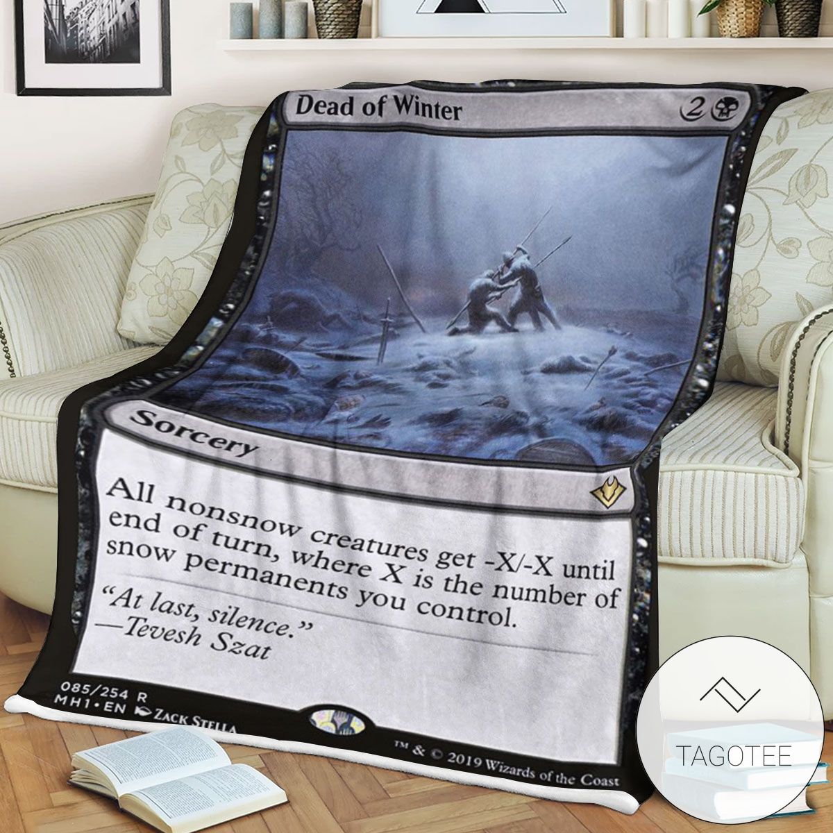 Mh1 85 Dead Of Winter Mtg Game Magic The Gathering Blanket Mh1 85 Dead Of Winter Mtg Game Magic The Gathering Blanket