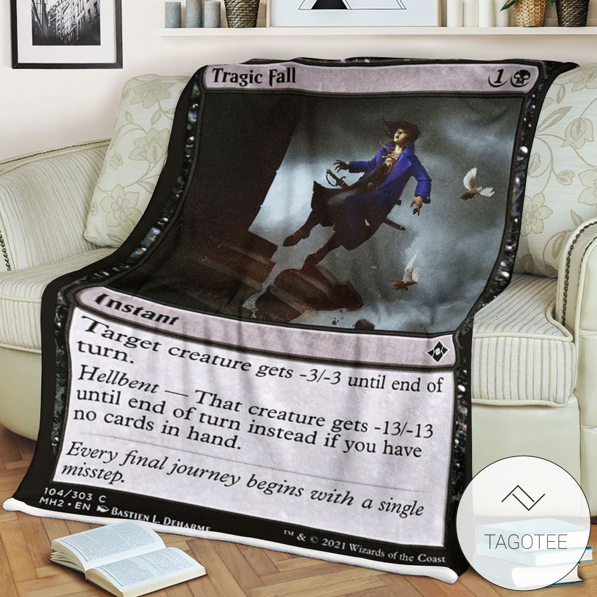 Mh2 104 Tragic Fall Mtg Game Magic The Gathering Blanket Mh2 104 Tragic Fall Mtg Game Magic The Gathering Blanket