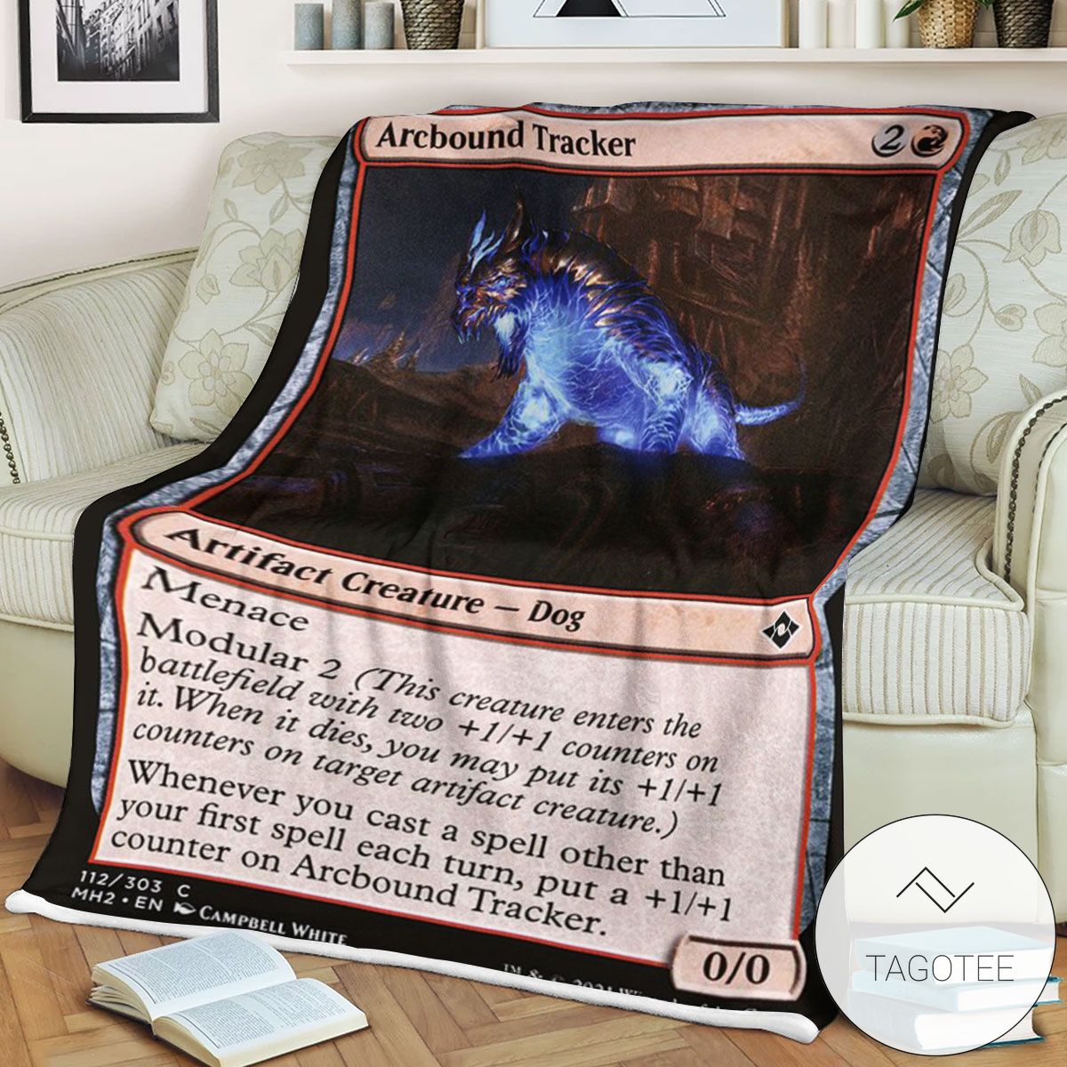 Mh2 112 Arcbound Tracker Mtg Game Magic The Gathering Blanket Mh2 112 Arcbound Tracker Mtg Game Magic The Gathering Blanket