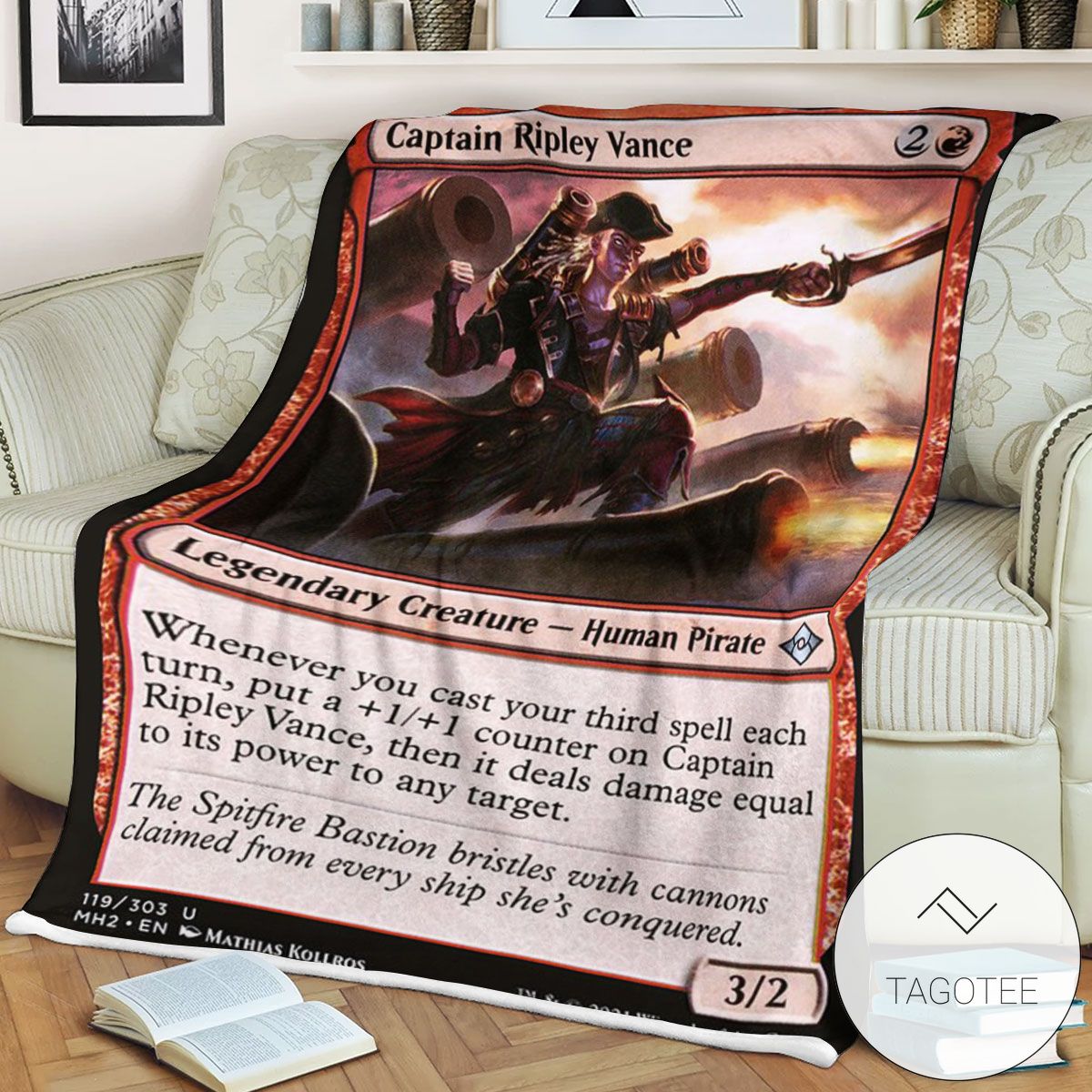 Mh2 119 Captain Ripley Vance Mtg Game Magic The Gathering Blanket Mh2 119 Captain Ripley Vance Mtg Game Magic The Gathering Blanket