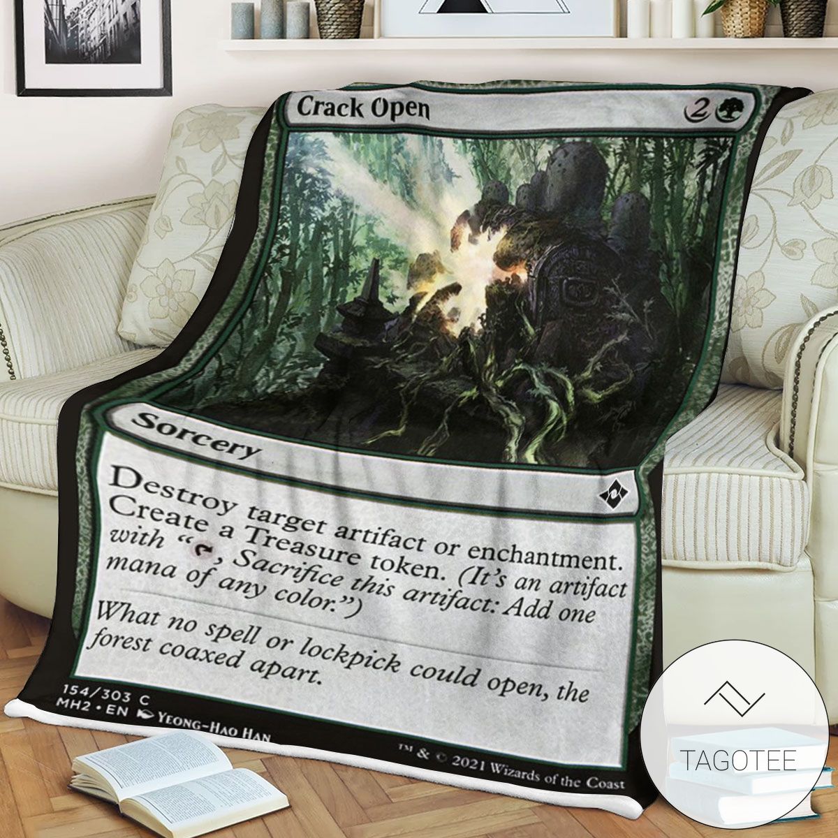 Mh2 154 Crack Open Mtg Game Magic The Gathering Blanket Mh2 154 Crack Open Mtg Game Magic The Gathering Blanket
