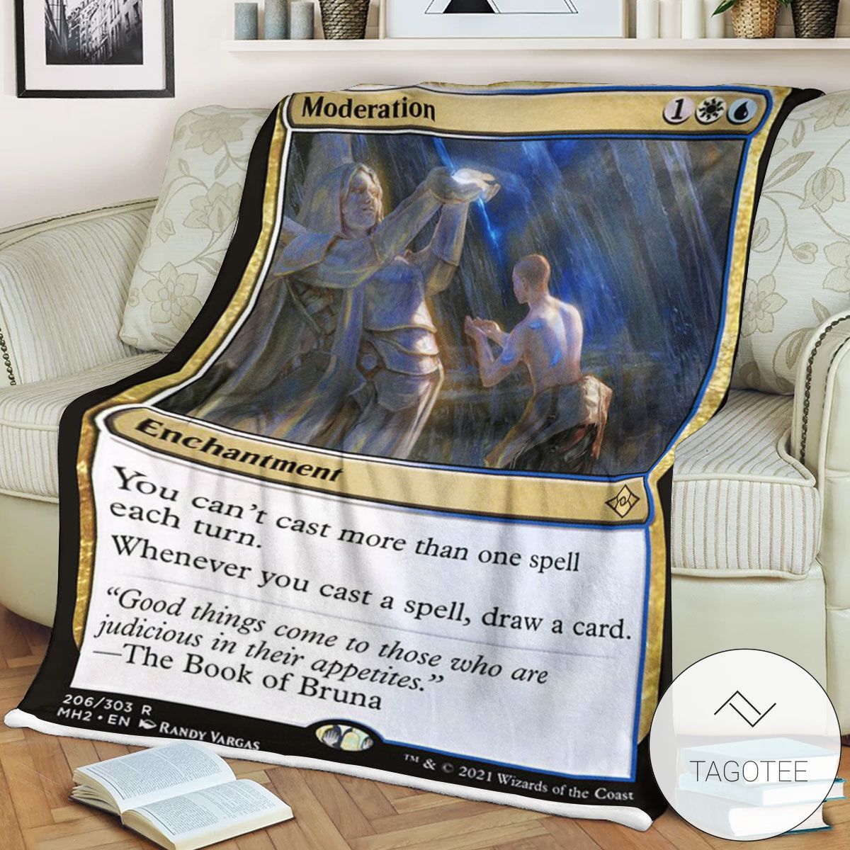 Mh2 206 Moderation Mtg Game Magic The Gathering Blanket Mh2 206 Moderation Mtg Game Magic The Gathering Blanket