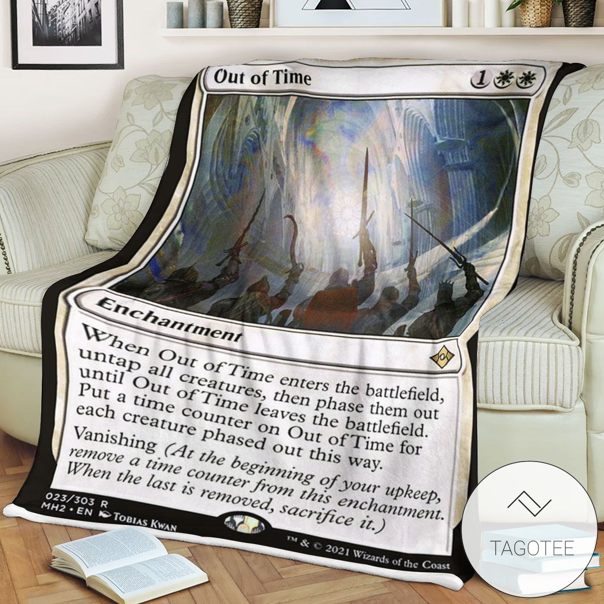 Mh2 23 Out Of Time Mtg Game Magic The Gathering Blanket Mh2 23 Out Of Time Mtg Game Magic The Gathering Blanket