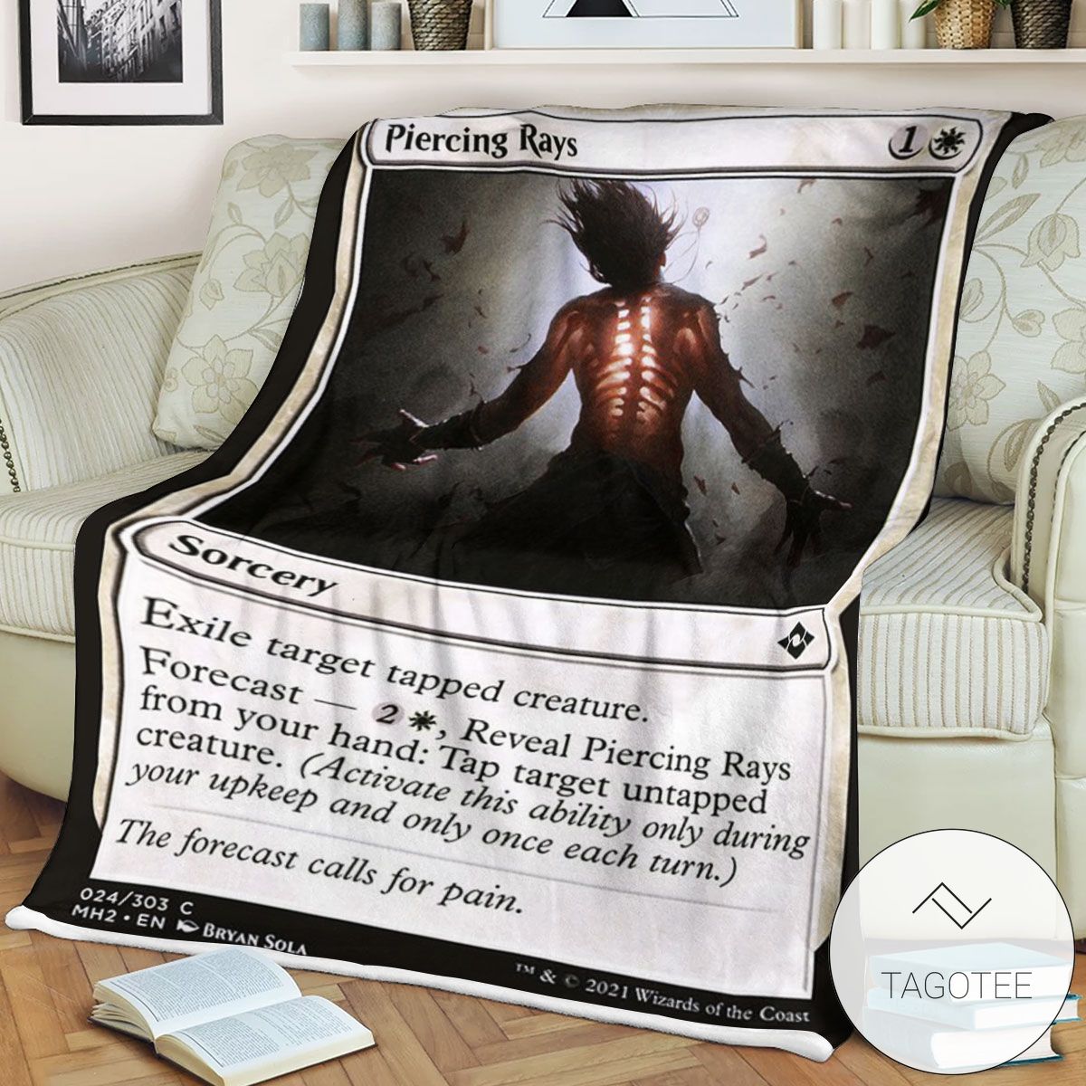 Mh2 24 Piercing Rays Mtg Game Magic The Gathering Blanket Mh2 24 Piercing Rays Mtg Game Magic The Gathering Blanket