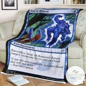 Mh2 269 Seal Of Removal Mtg Game Magic The Gathering Blanket
