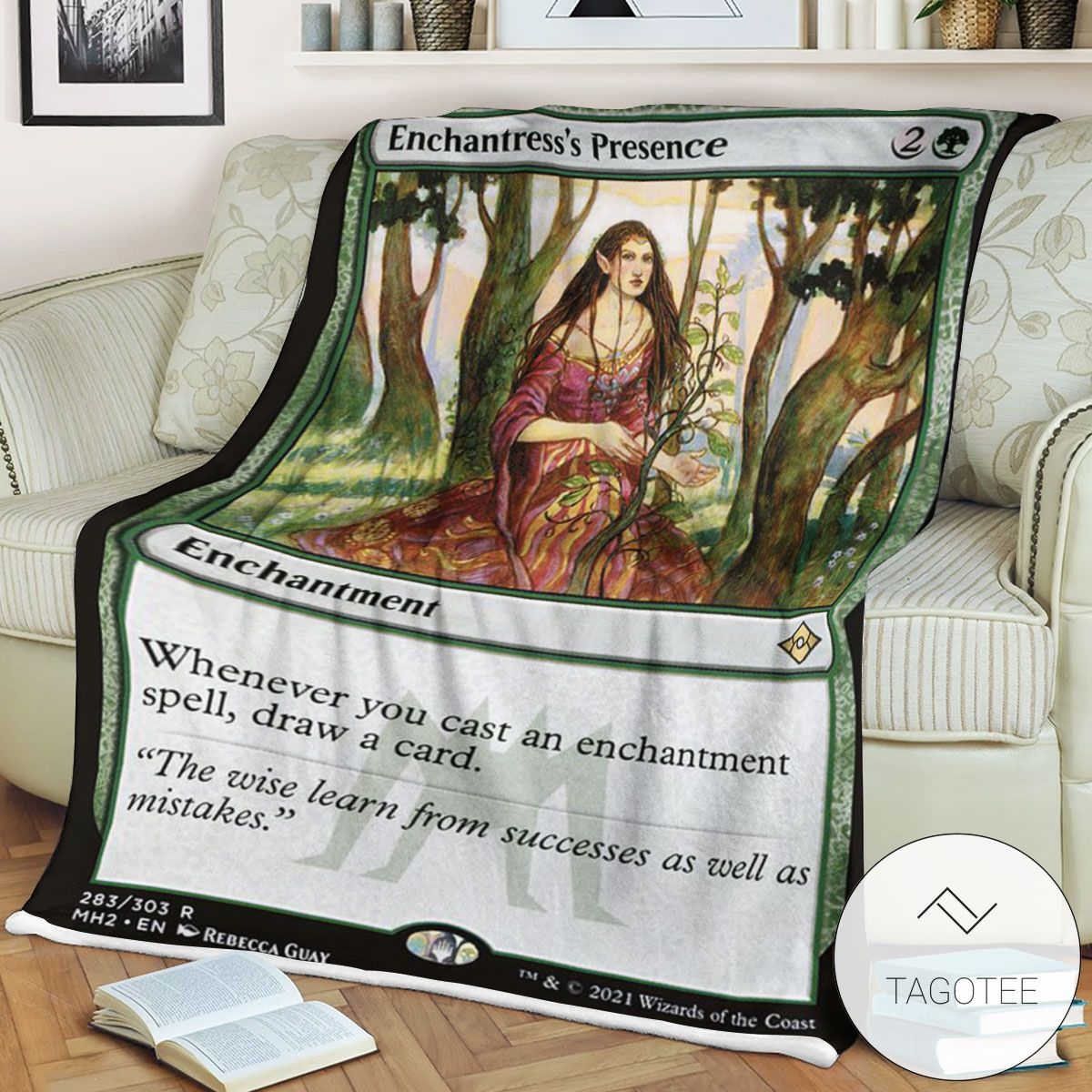 Mh2 283 Enchantress S Presence Mtg Game Magic The Gathering Blanket Mh2 283 Enchantress S Presence Mtg Game Magic The Gathering Blanket