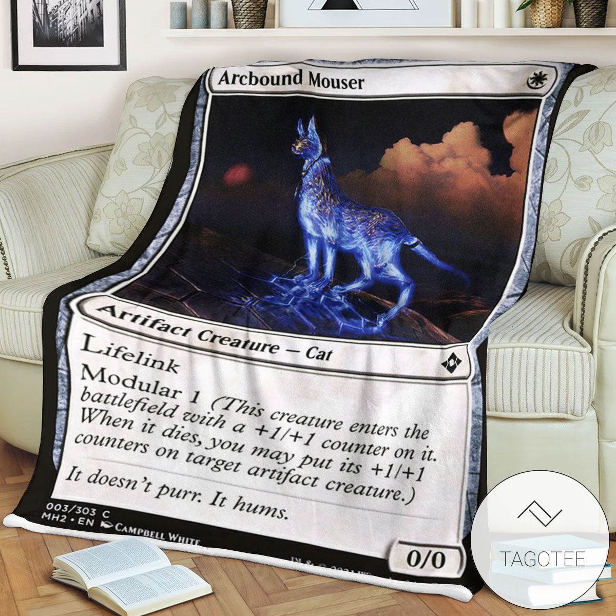 Mh2 3 Arcbound Mouser Mtg Game Magic The Gathering Blanket Mh2 3 Arcbound Mouser Mtg Game Magic The Gathering Blanket