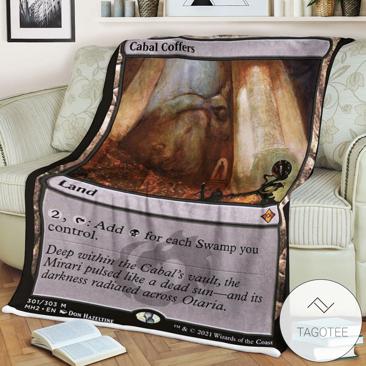 Mh2 301 Cabal Coffers Mtg Game Magic The Gathering Blanket Mh2 301 Cabal Coffers Mtg Game Magic The Gathering Blanket