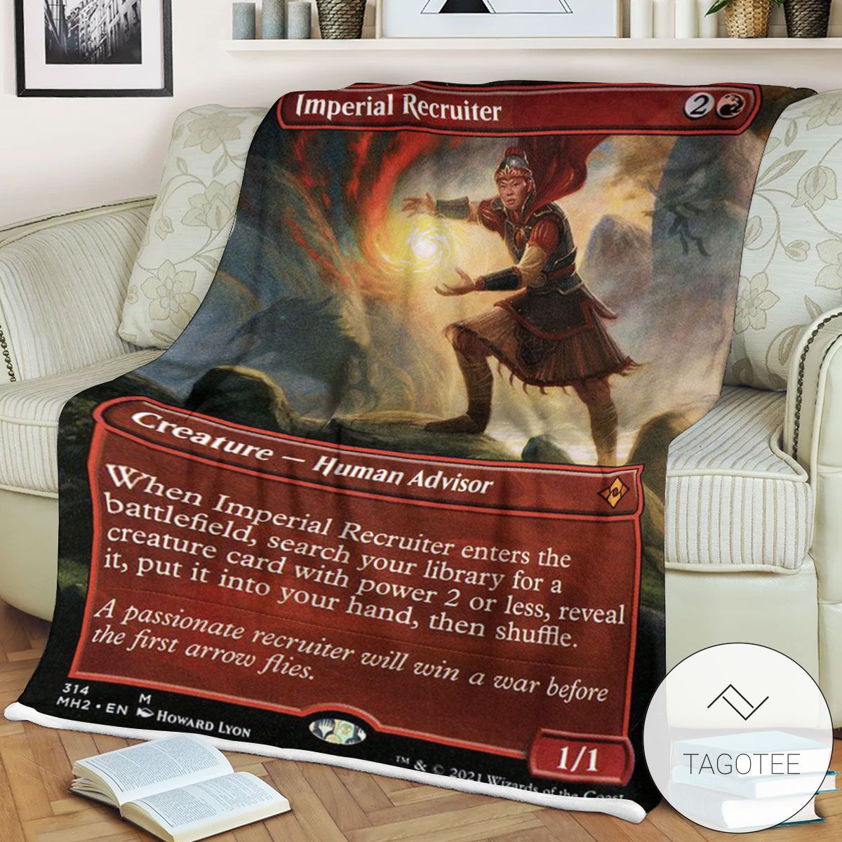Mh2 314 Imperial Recruiter Mtg Game Magic The Gathering Blanket Mh2 314 Imperial Recruiter Mtg Game Magic The Gathering Blanket