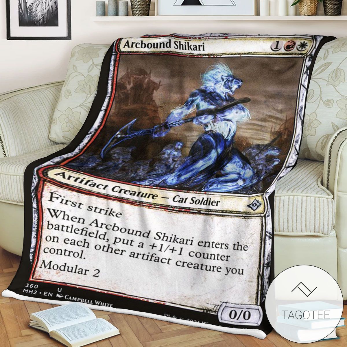 Mh2 360 Arcbound Shikari Mtg Game Magic The Gathering Blanket Mh2 360 Arcbound Shikari Mtg Game Magic The Gathering Blanket