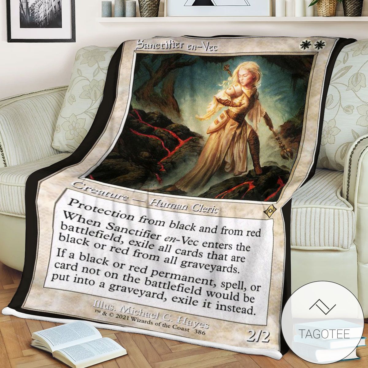 Mh2 386 Sanctifier En Vec Mtg Game Magic The Gathering Blanket Mh2 386 Sanctifier En Vec Mtg Game Magic The Gathering Blanket