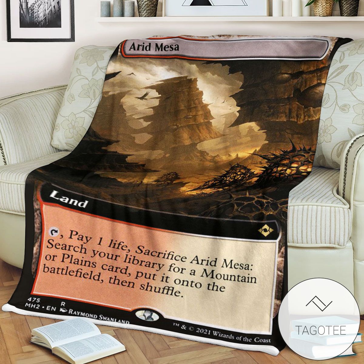 Mh2 475 Arid Mesa Mtg Game Magic The Gathering Blanket Mh2 475 Arid Mesa Mtg Game Magic The Gathering Blanket