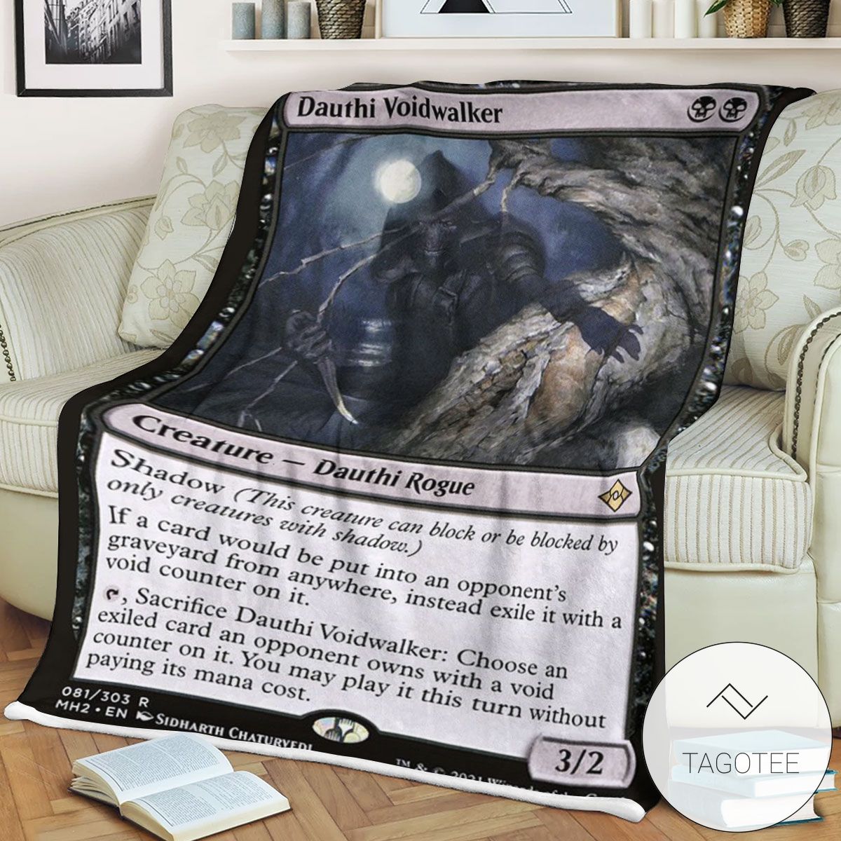 Mh2 81 Dauthi Voidwalker Mtg Game Magic The Gathering Blanket Mh2 81 Dauthi Voidwalker Mtg Game Magic The Gathering Blanket
