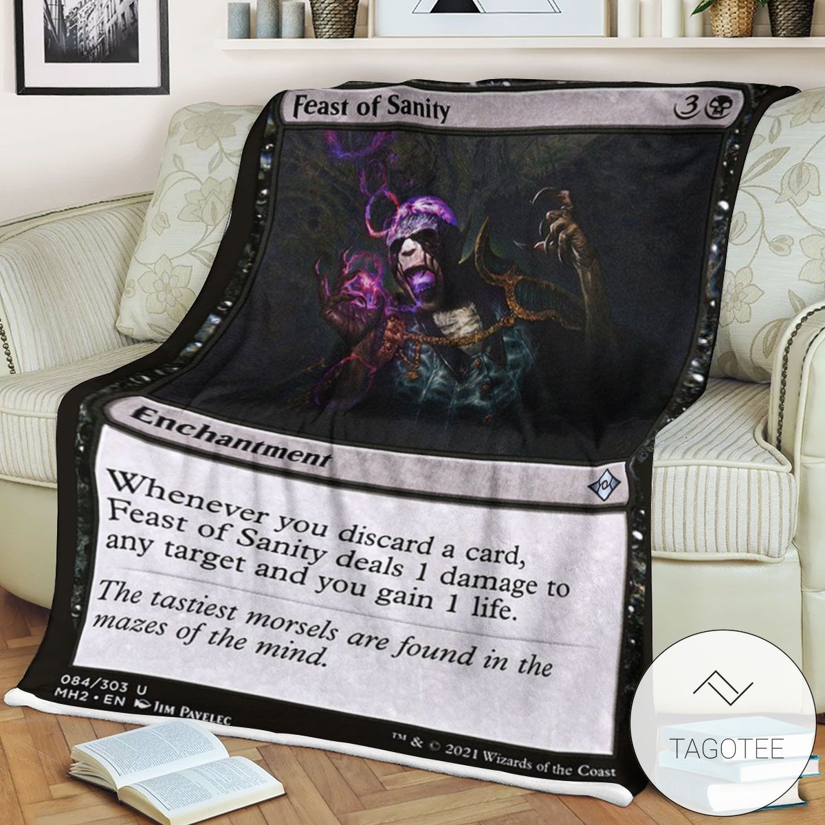 Mh2 84 Feast Of Sanity Mtg Game Magic The Gathering Blanket Mh2 84 Feast Of Sanity Mtg Game Magic The Gathering Blanket
