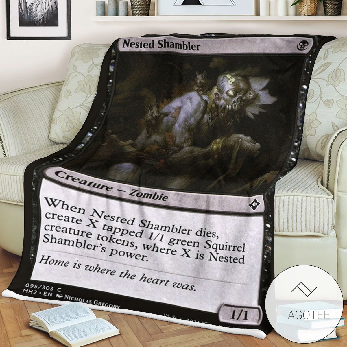 Mh2 95 Nested Shambler Mtg Game Magic The Gathering Blanket Mh2 95 Nested Shambler Mtg Game Magic The Gathering Blanket