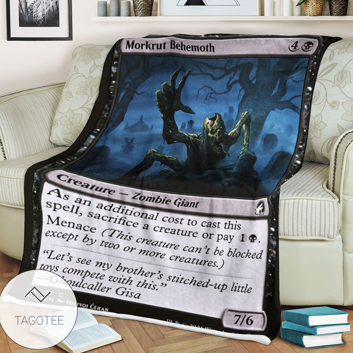 Mid 114 Morkrut Behemoth Mtg Game Magic The Gathering Blanket Mid 114 Morkrut Behemoth Mtg Game Magic The Gathering Blanket