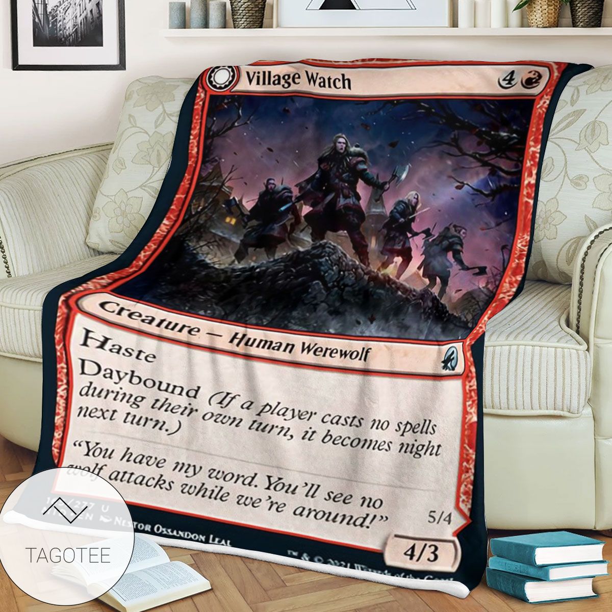Mid 165 Village Watch Mtg Game Magic The Gathering Blanket Mid 165 Village Watch Mtg Game Magic The Gathering Blanket