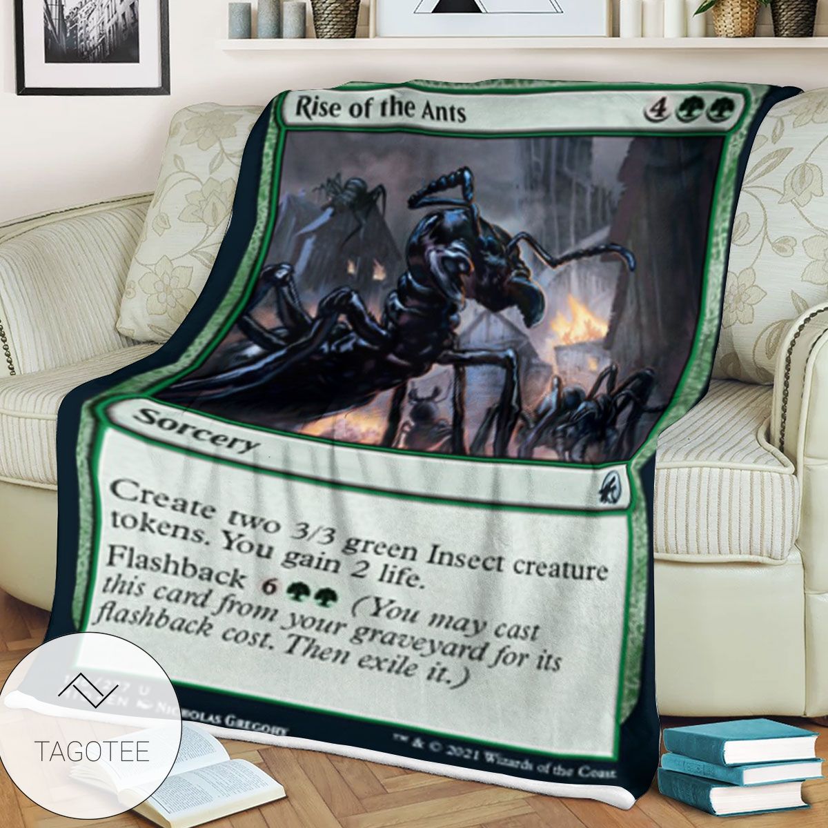Mid 196 Rise Of The Ants Mtg Game Magic The Gathering Blanket Mid 196 Rise Of The Ants Mtg Game Magic The Gathering Blanket