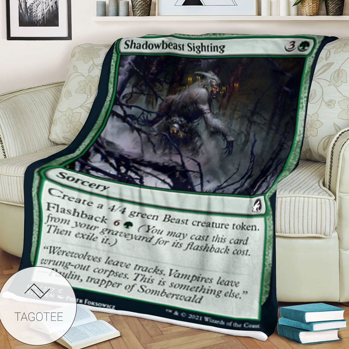 Mid 198 Shadowbeast Sighting Mtg Game Magic The Gathering Blanket Mid 198 Shadowbeast Sighting Mtg Game Magic The Gathering Blanket