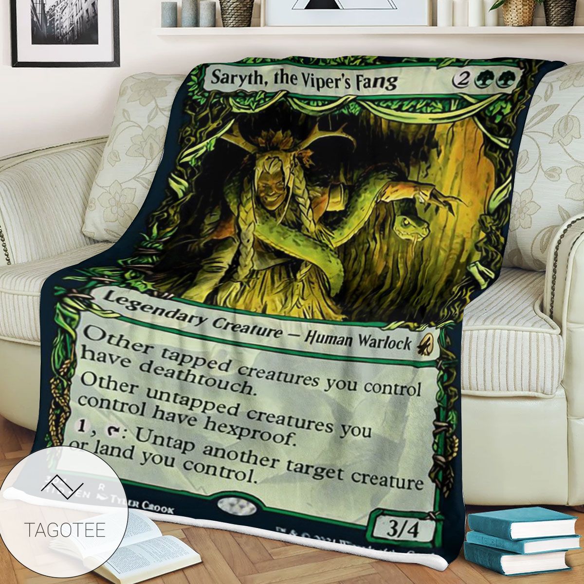 Mid 204 Saryth The Viper S Fang Mtg Game Magic The Gathering Blanket Mid 204 Saryth The Viper S Fang Mtg Game Magic The Gathering Blanket