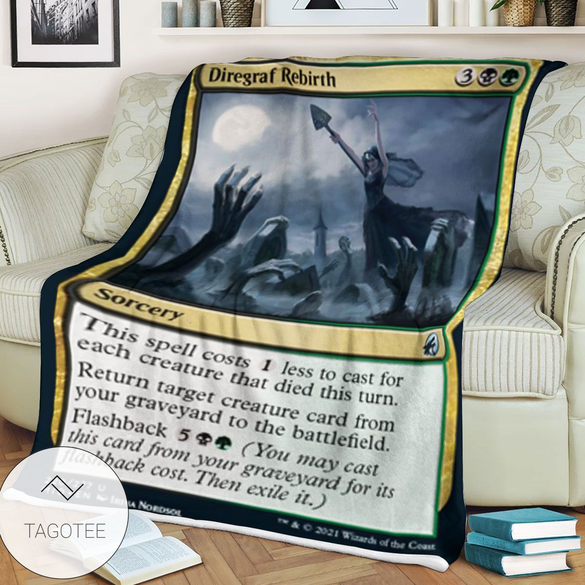 Mid 220 Diregraf Rebirth Mtg Game Magic The Gathering Blanket Mid 220 Diregraf Rebirth Mtg Game Magic The Gathering Blanket