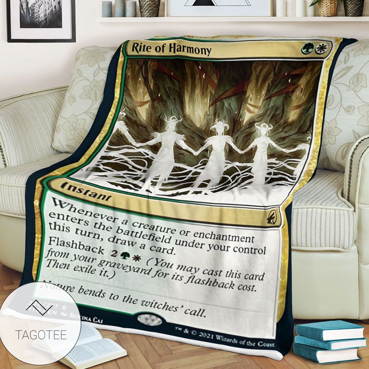 Mid 236 Rite Of Harmony Mtg Game Magic The Gathering Blanket Mid 236 Rite Of Harmony Mtg Game Magic The Gathering Blanket
