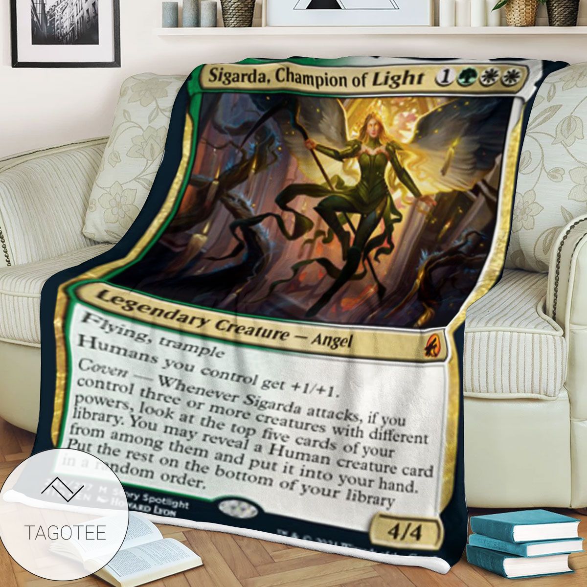 Mid 240 Sigarda Champion Of Light Mtg Game Magic The Gathering Blanket Mid 240 Sigarda Champion Of Light Mtg Game Magic The Gathering Blanket