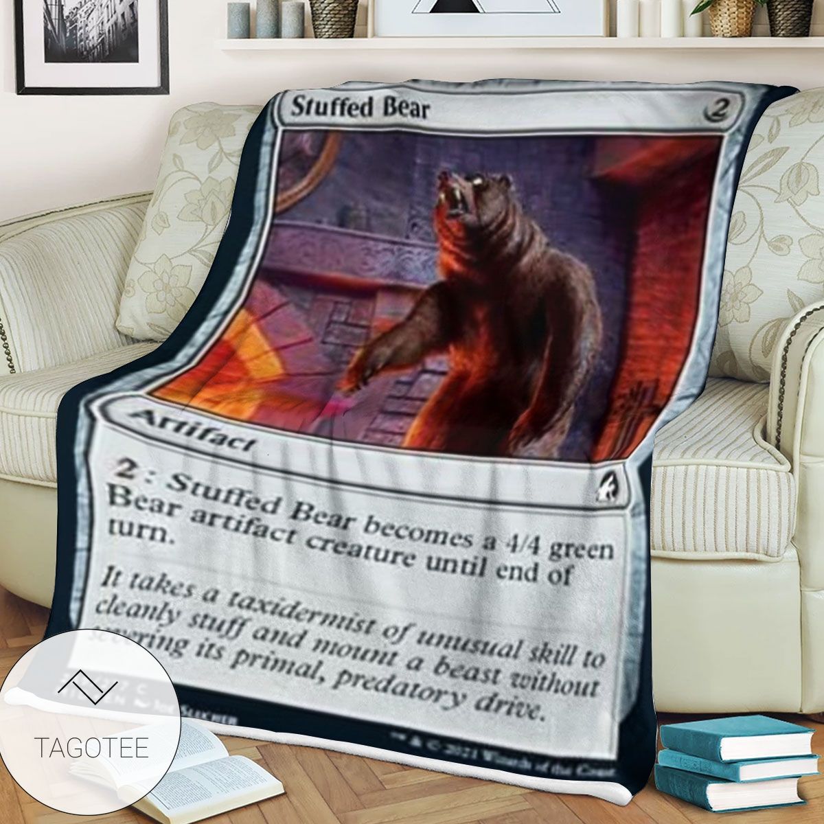 Mid 259 Stuffed Bear Mtg Game Magic The Gathering Blanket Mid 259 Stuffed Bear Mtg Game Magic The Gathering Blanket