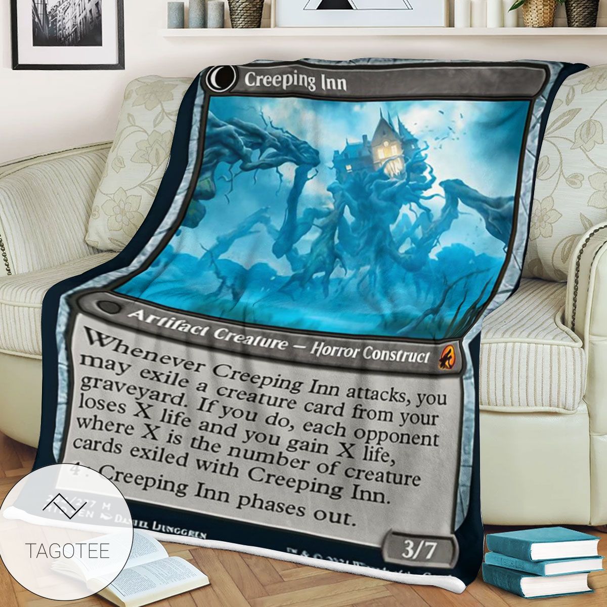 Mid 264 Creeping Inn Mtg Game Magic The Gathering Blanket Mid 264 Creeping Inn Mtg Game Magic The Gathering Blanket