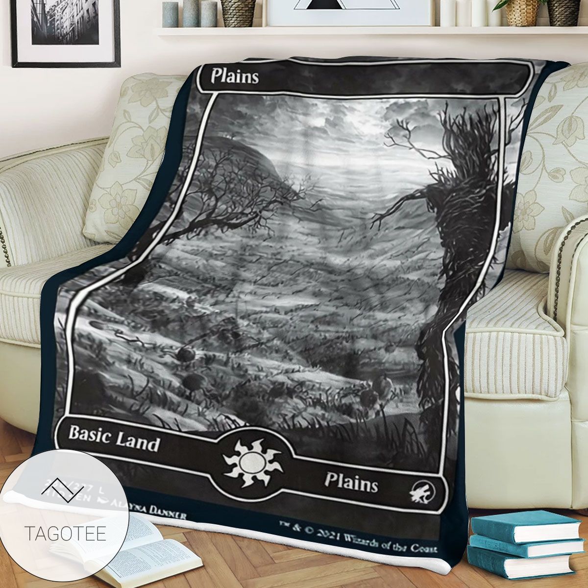 Mid 268 Plains Mtg Game Magic The Gathering Blanket Mid 268 Plains Mtg Game Magic The Gathering Blanket