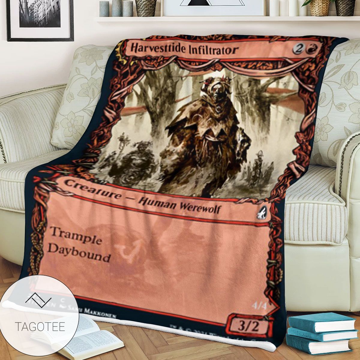 Mid 293 Harvesttide Infiltrator Mtg Game Magic The Gathering Blanket Mid 293 Harvesttide Infiltrator Mtg Game Magic The Gathering Blanket