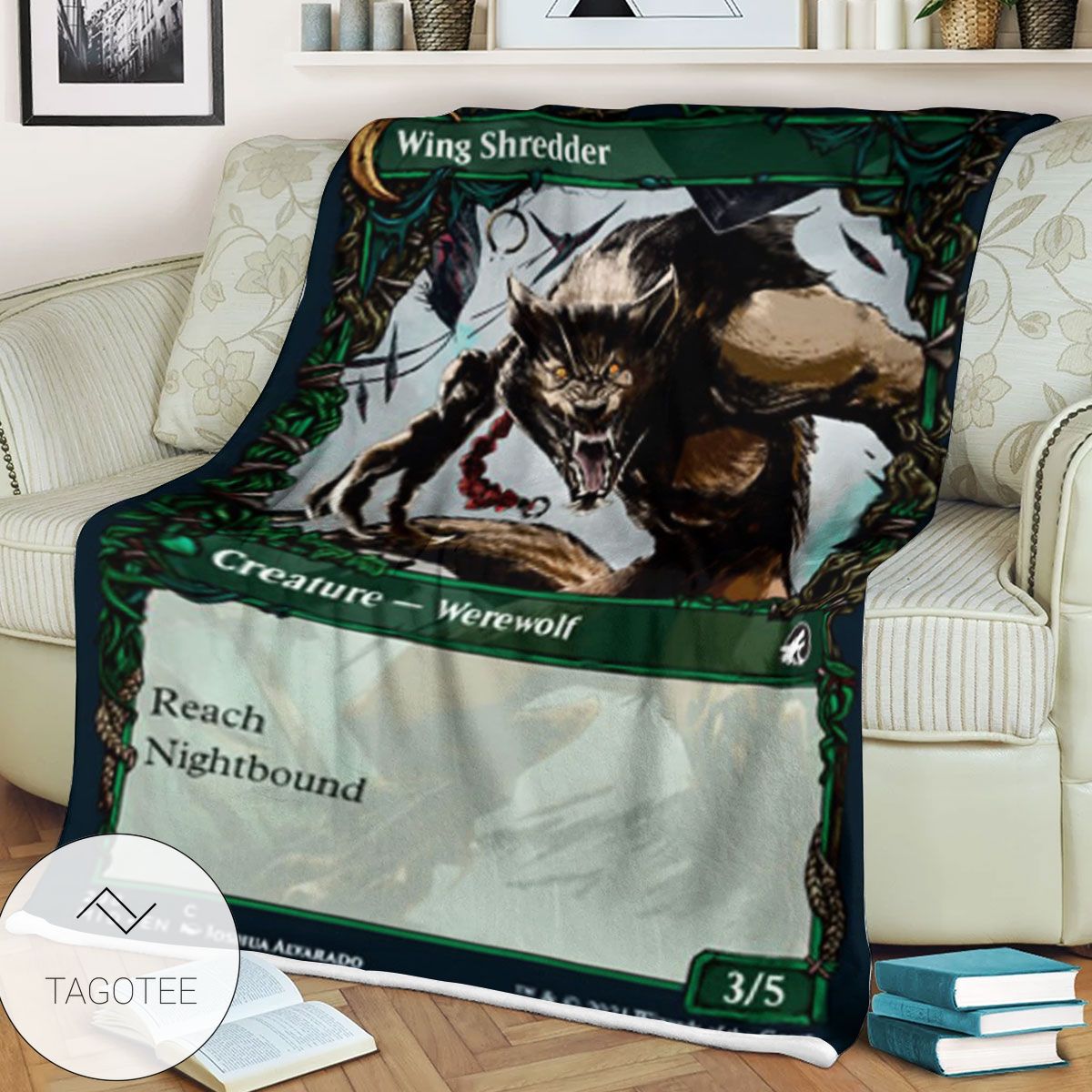 Mid 298 Wing Shredder Mtg Game Magic The Gathering Blanket Mid 298 Wing Shredder Mtg Game Magic The Gathering Blanket