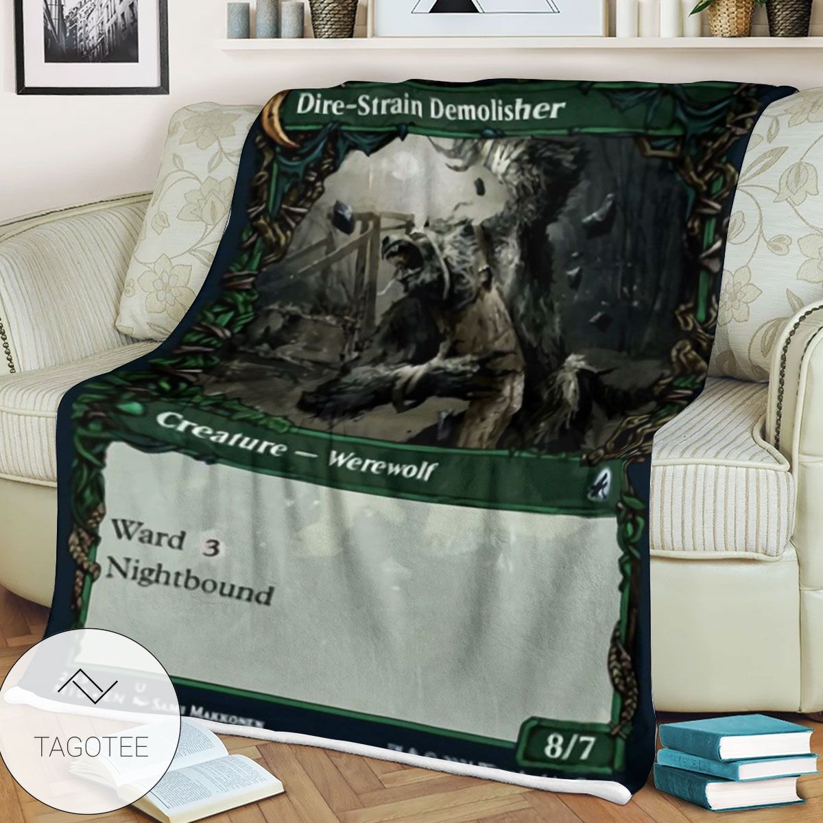 Mid 299 Dire Strain Demolisher Mtg Game Magic The Gathering Blanket Mid 299 Dire Strain Demolisher Mtg Game Magic The Gathering Blanket