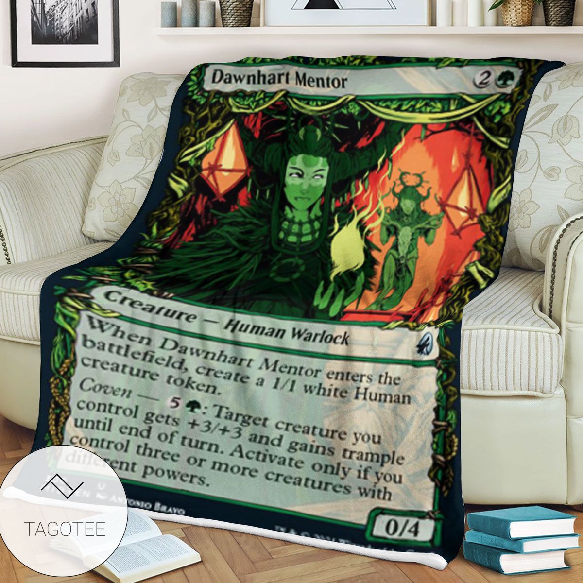 Mid 300 Dawnhart Mentor Mtg Game Magic The Gathering Blanket Mid 300 Dawnhart Mentor Mtg Game Magic The Gathering Blanket